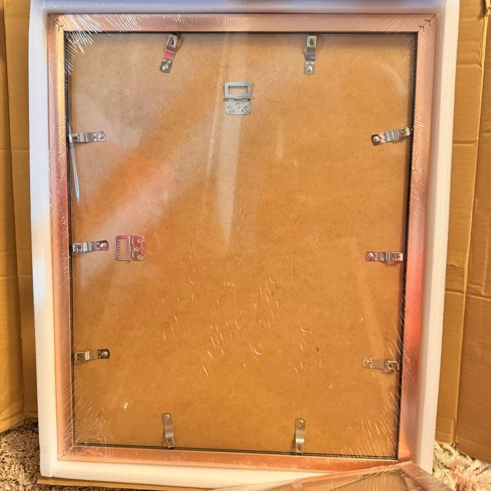 *NWT*‎ 2pack of 17x22” rose gold accent mirrors